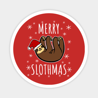 Merry Slothmas Magnet